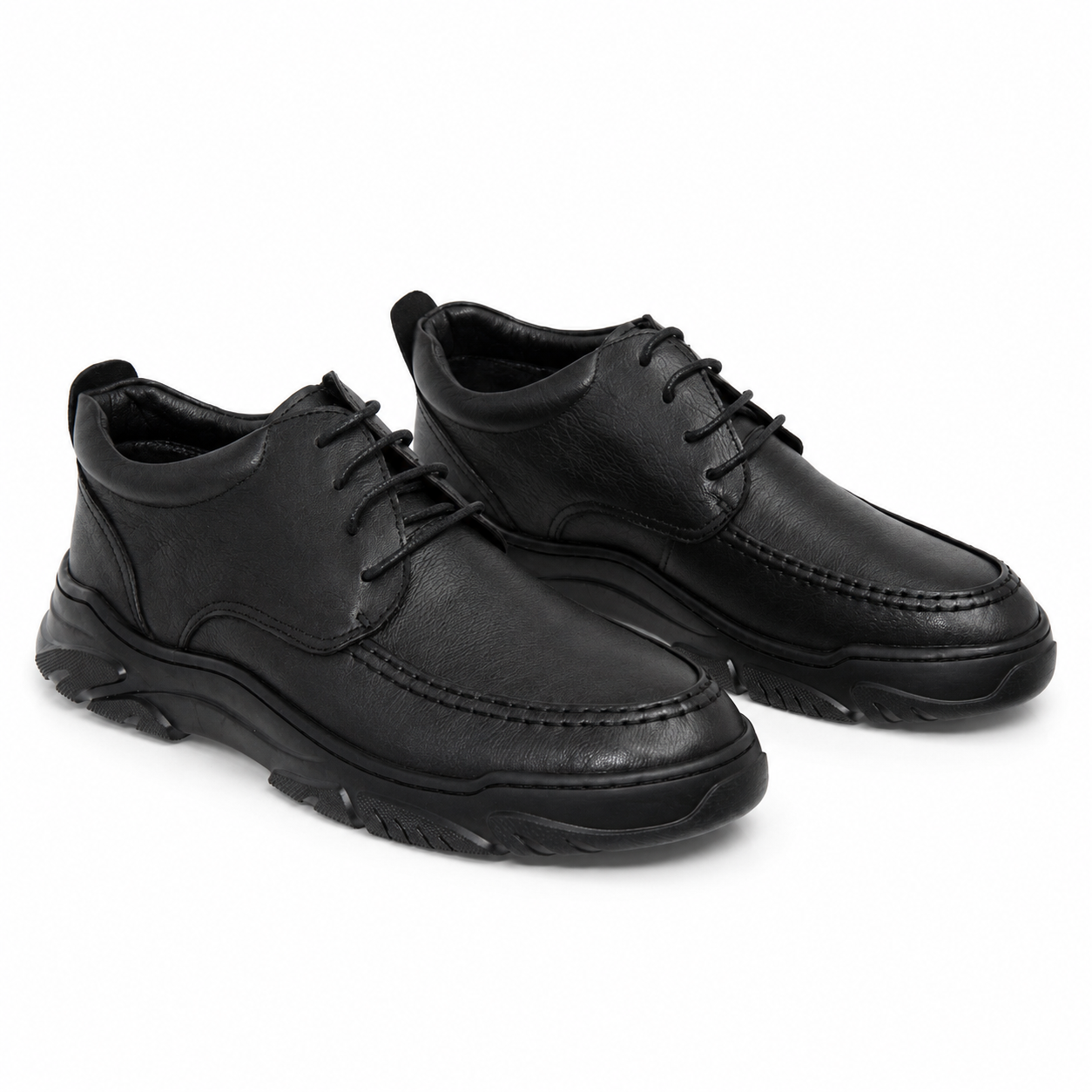 GHETE CASUAL BARBATI MELS A8114 NEGRE