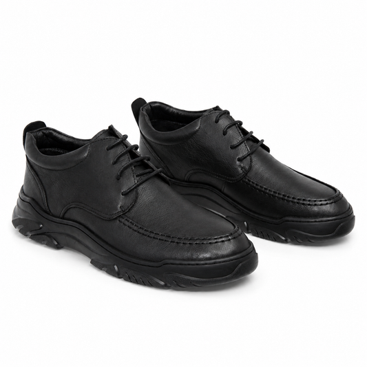 GHETE CASUAL BARBATI MELS A8114 NEGRE