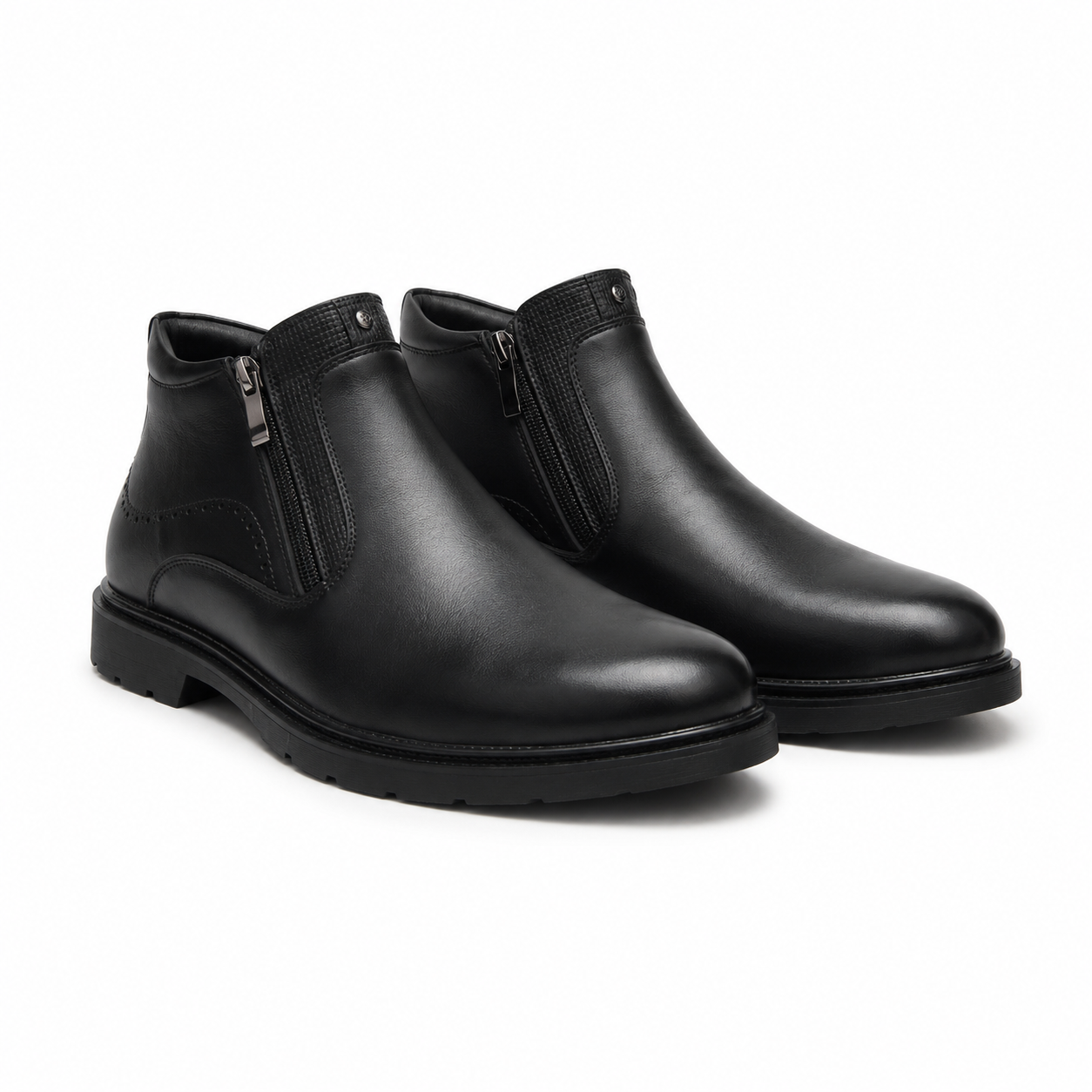 GHETE CASUAL BARBATI MELS L225311 NEGRE