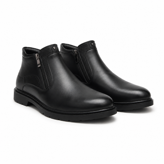 GHETE CASUAL BARBATI MELS L225311 NEGRE