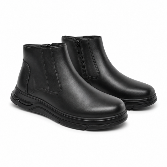 GHETE CASUAL BARBATI MELS Z184550-1 NEGRE