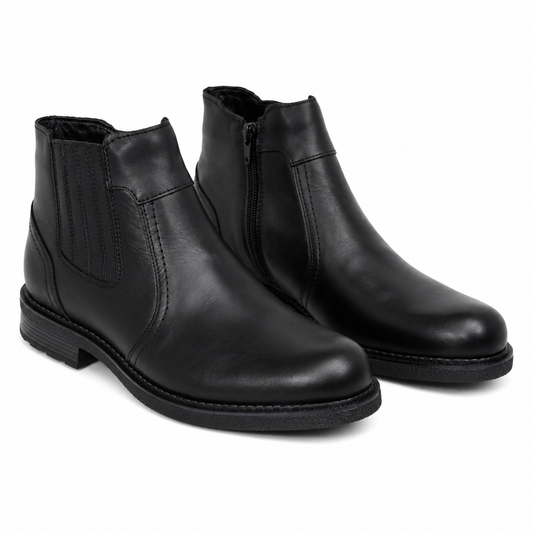 GHETE CASUAL BARBATI NICOLIS 41102 NEGRE