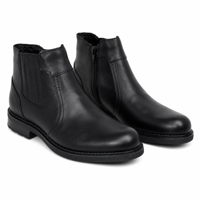GHETE CASUAL BARBATI NICOLIS 41102 NEGRE
