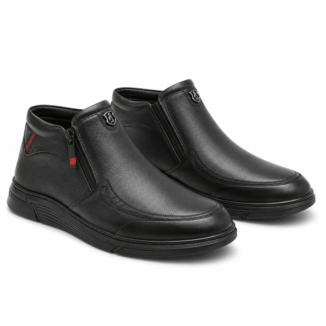 GHETE CASUAL BARBATI OTTER 650011A 01-N NEGRE