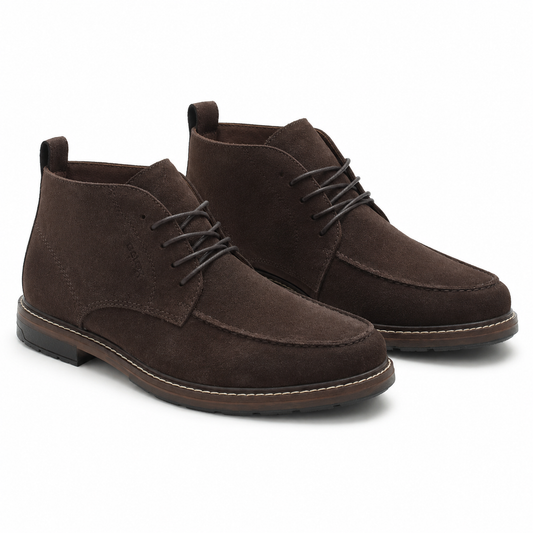 GHETE CASUAL BARBATI RIEKER 13700-25 MARO VELUR
