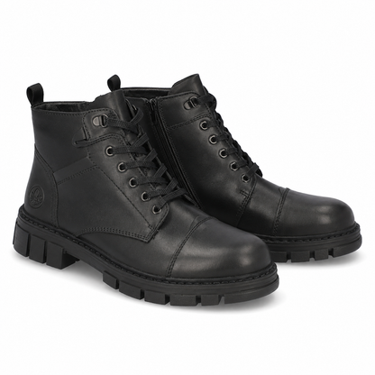 GHETE CASUAL BARBATI RIEKER 32219-00 NEGRE