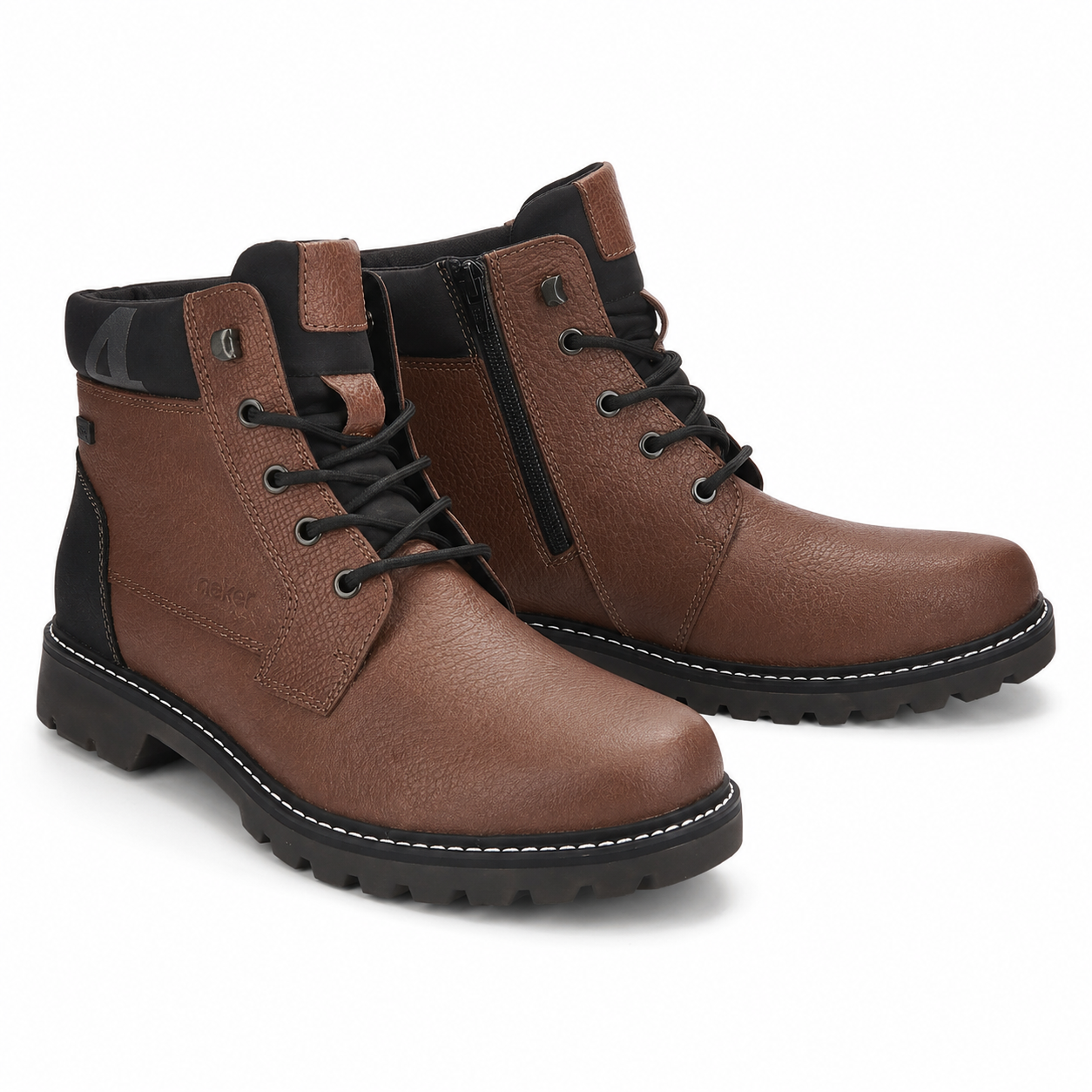 GHETE CASUAL BARBATI RIEKER 38832-22 MARO