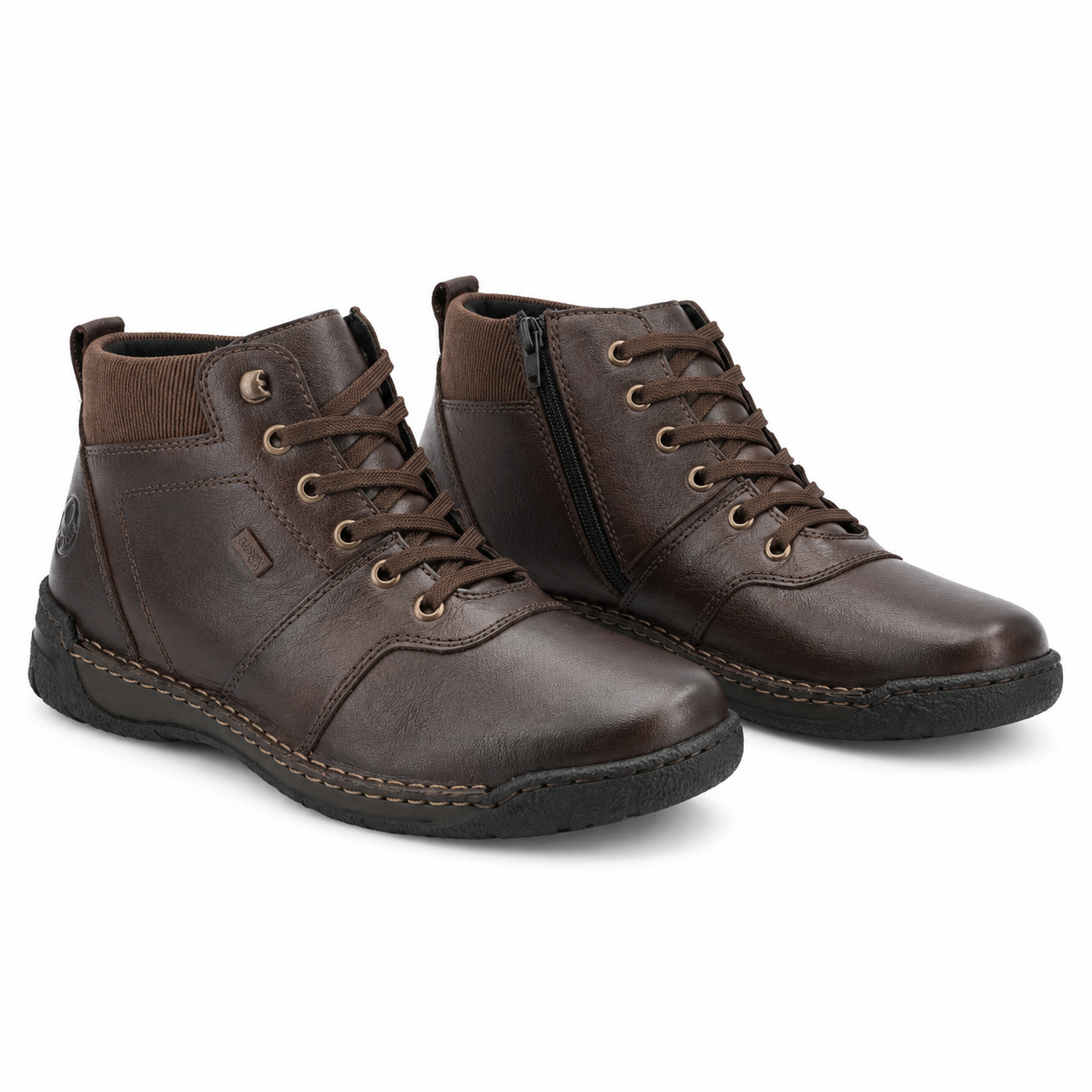 GHETE CASUAL BARBATI RIEKER B0308-25 MARO INCHIS