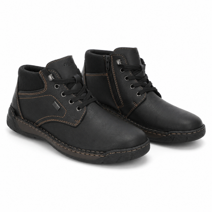 GHETE CASUAL BARBATI RIEKER B0309-00 NEGRE