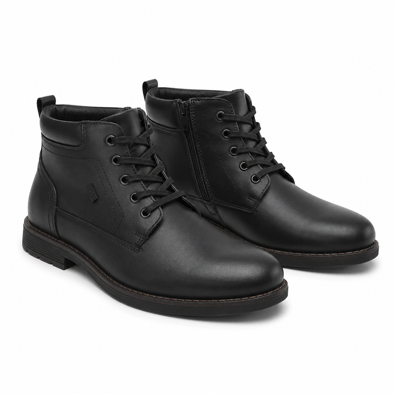 GHETE CASUAL BARBATI RIEKER F4544-00 NEGRE