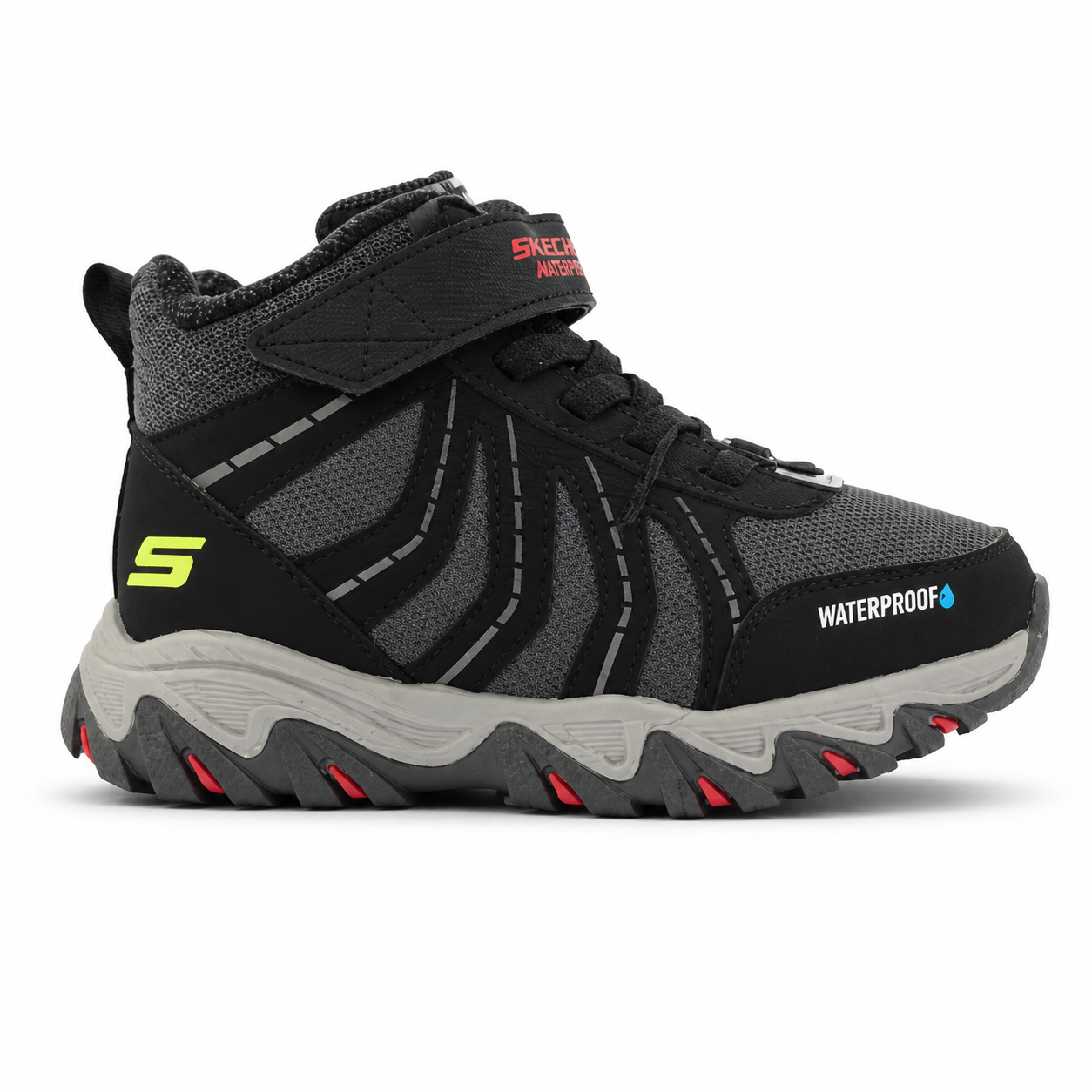 GHETE CASUAL COPII SKECHERS 406412L BKRD