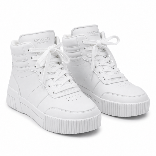 GHETE CASUAL DAMA ADOLESCENTI SKECHERS 185094 WHT