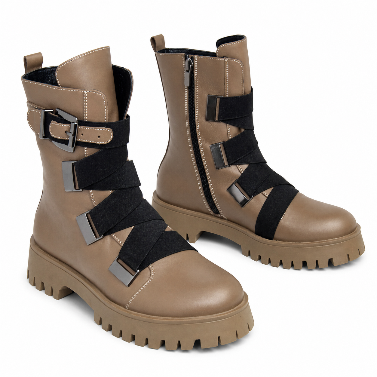 GHETE CASUAL DAMA ANNA VIOTTI D19-5006 GREJ