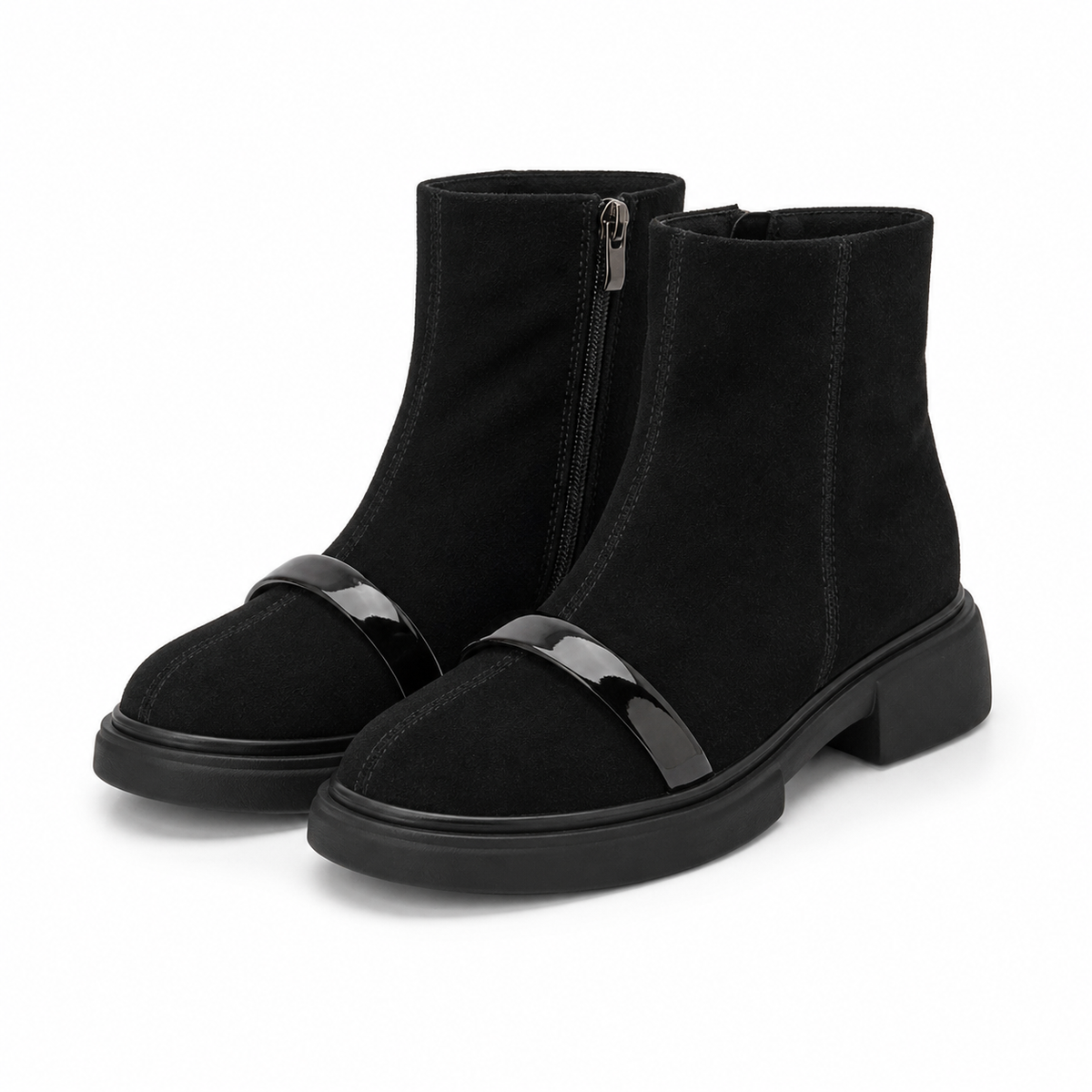 GHETE CASUAL DAMA ANNA VIOTTI M117-Q600 NEGRE VELUR