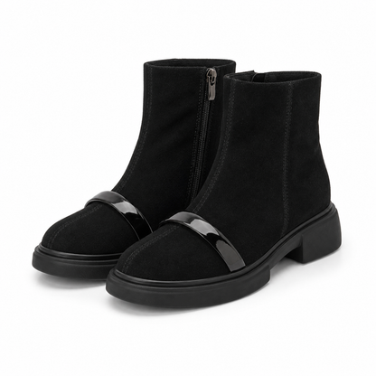 GHETE CASUAL DAMA ANNA VIOTTI M117-Q600 NEGRE VELUR