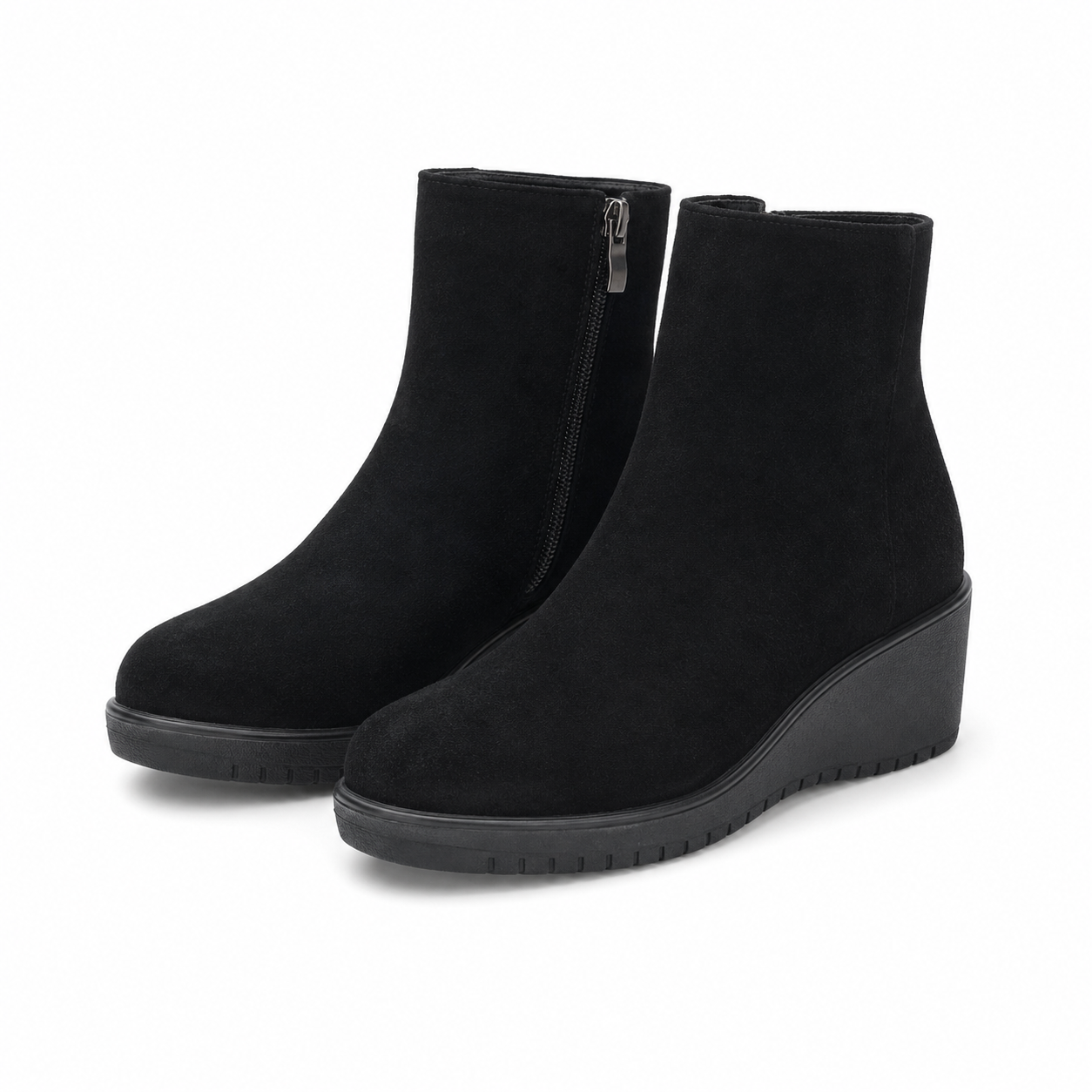 GHETE CASUAL DAMA ANNA VIOTTI Z38803-2 NEGRE VELUR