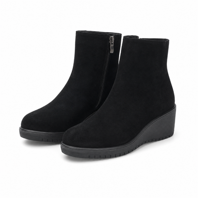 GHETE CASUAL DAMA ANNA VIOTTI Z38803-2 NEGRE VELUR