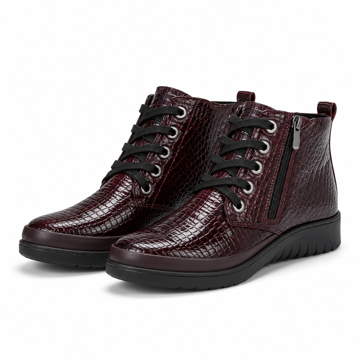 GHETE CASUAL DAMA BIO FLEX H-002 BORDO CROCO