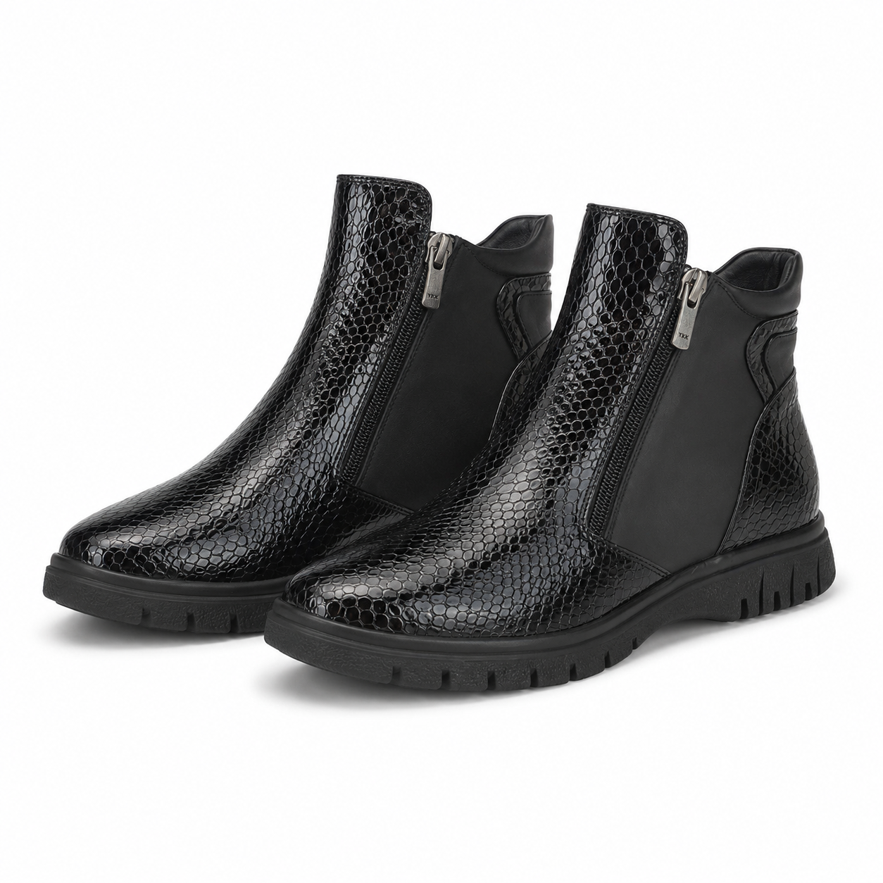 GHETE CASUAL DAMA DOGATI 013 10025 NEGRE CROCO