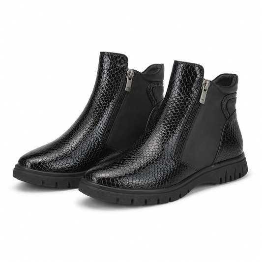 GHETE CASUAL DAMA DOGATI 013 10025 NEGRE CROCO