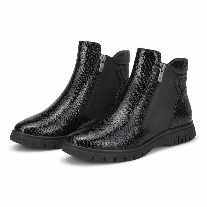 GHETE CASUAL DAMA DOGATI 013 10025 NEGRE CROCO