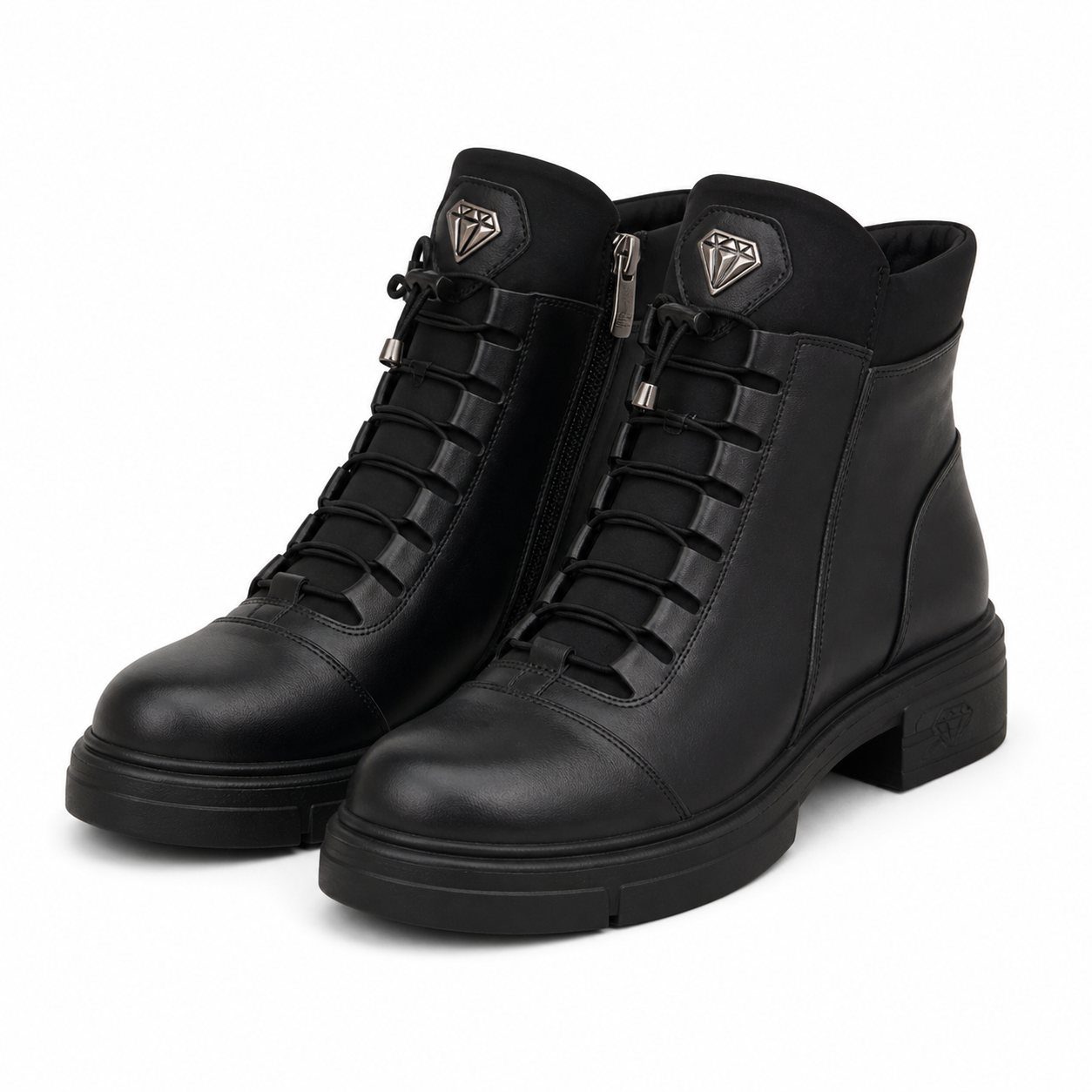 GHETE CASUAL DAMA DOGATI 087 6001 NEGRE