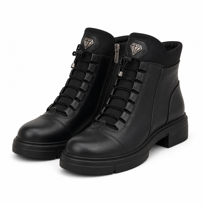 GHETE CASUAL DAMA DOGATI 087 6001 NEGRE