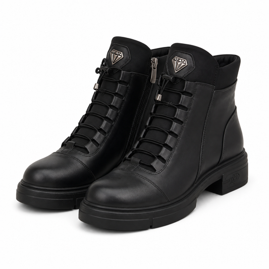 GHETE CASUAL DAMA DOGATI 087 6001 NEGRE