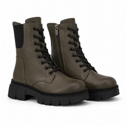 GHETE CASUAL DAMA DOGATI 23657 VERDE KAKI