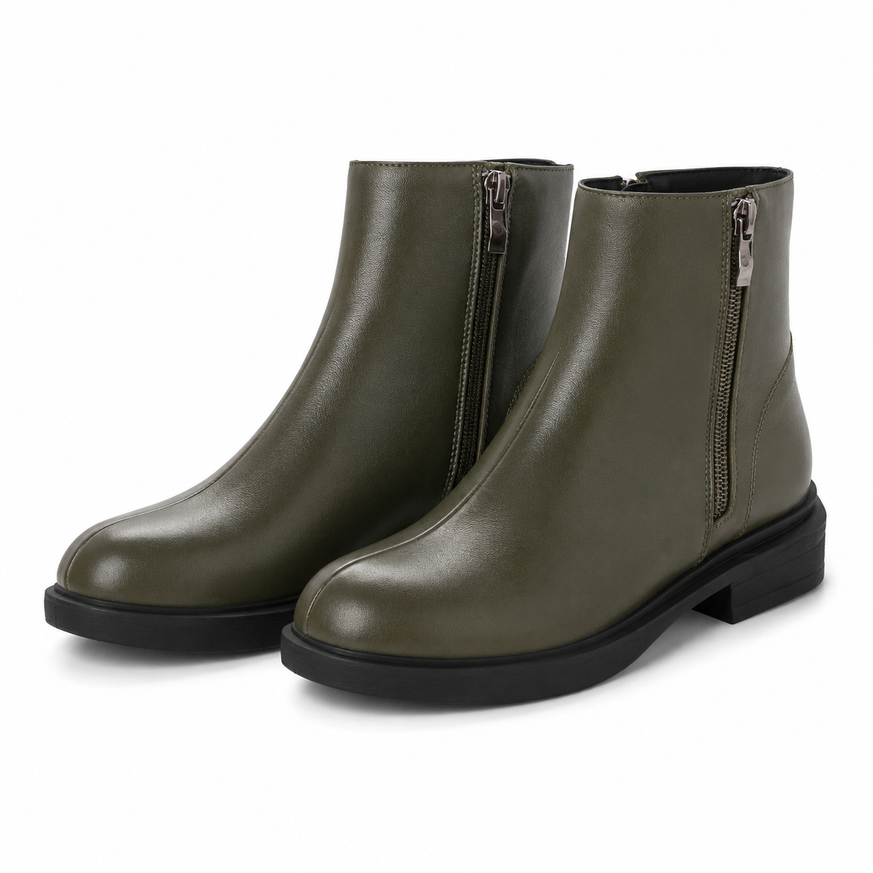 GHETE CASUAL DAMA FORMAZIONE D9193-11 VERDE KAKI
