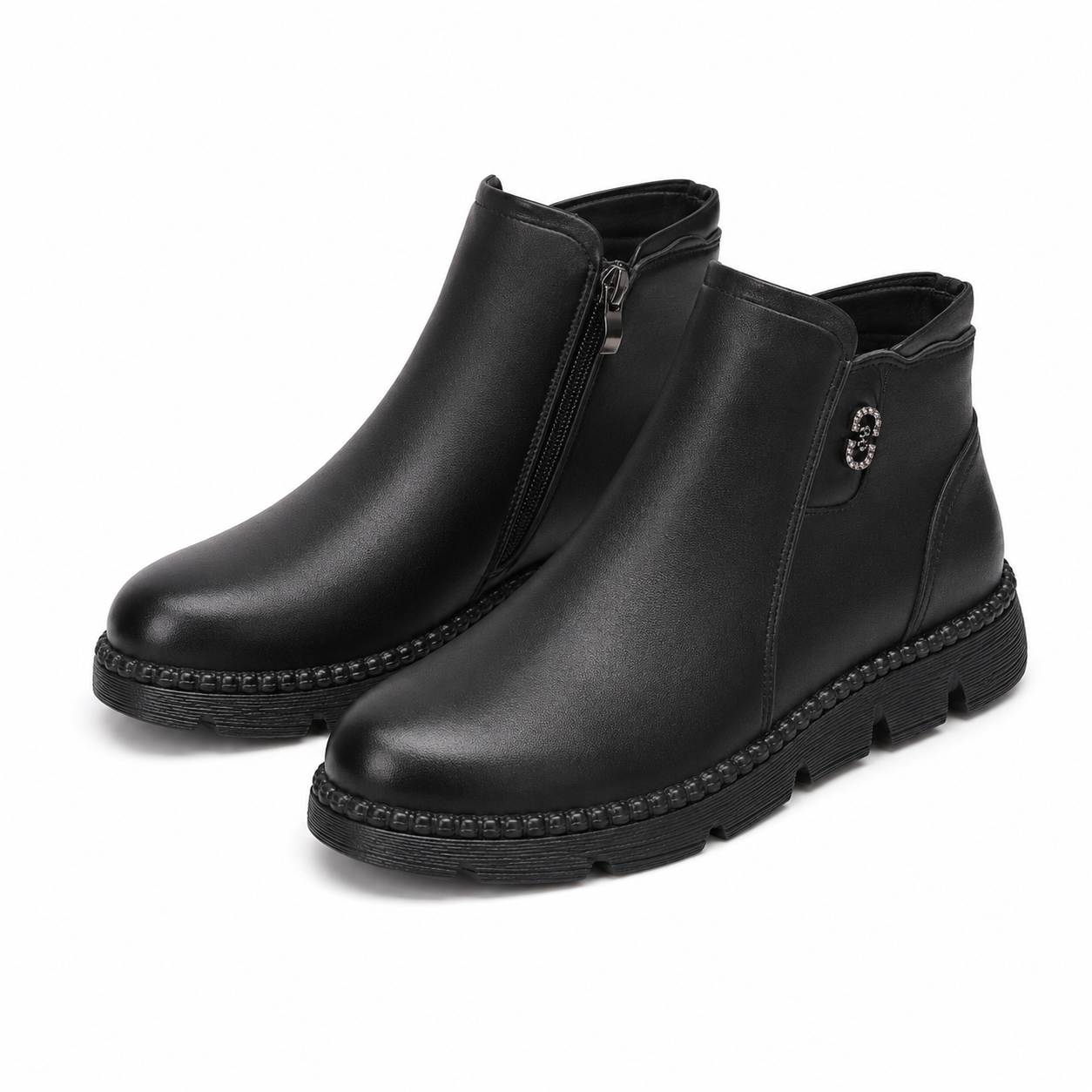 GHETE CASUAL DAMA FORMAZIONE GALLOP 58011-1 NEGRE