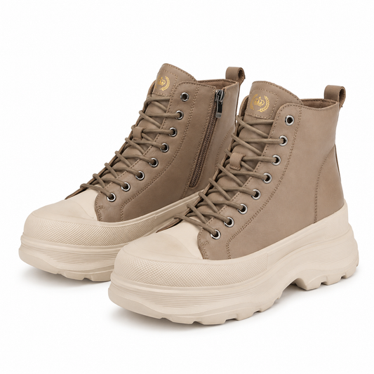 GHETE CASUAL DAMA FRANCO GERARDO 66081 TAUPE CU BEJ