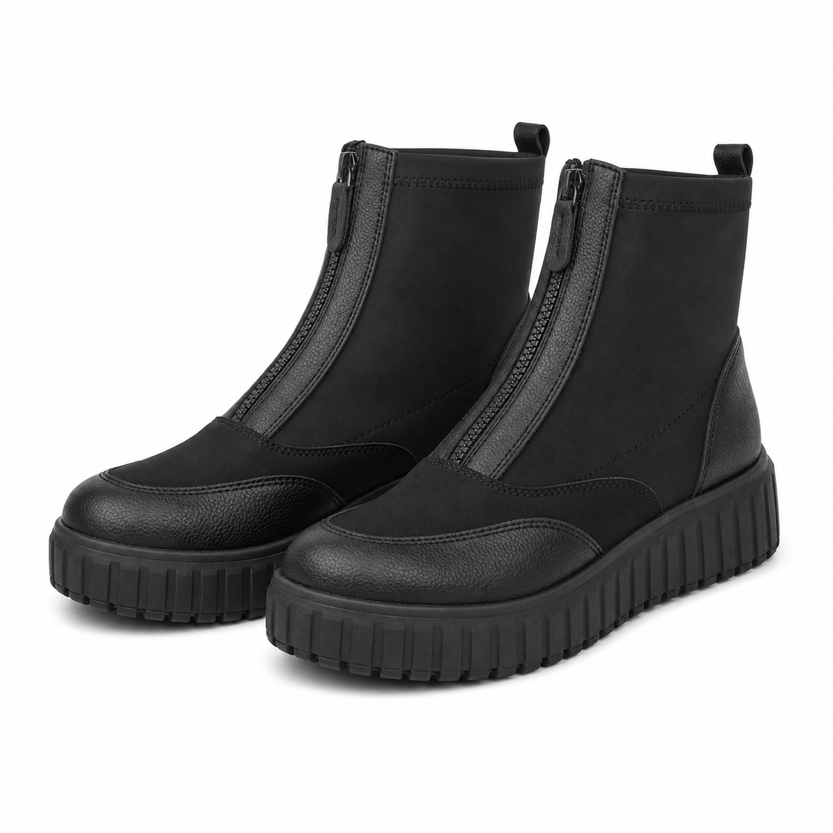 GHETE CASUAL DAMA JANA 25468-45 001 NEGRE