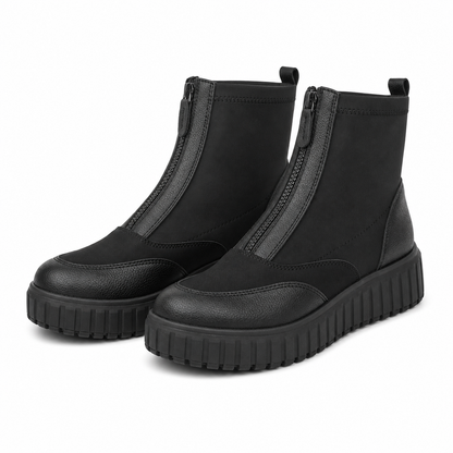 GHETE CASUAL DAMA JANA 25468-45 001 NEGRE