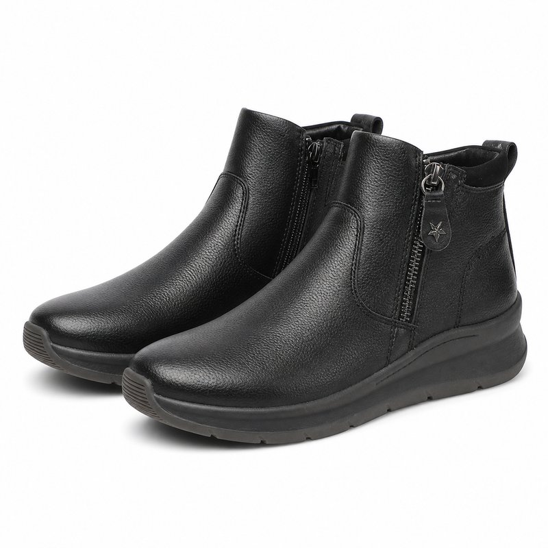 GHETE CASUAL DAMA JANA 25472-45 001 NEGRE