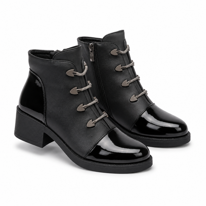 GHETE CASUAL DAMA KARISMA H3X2057-1 01-N NEGRE + LAC