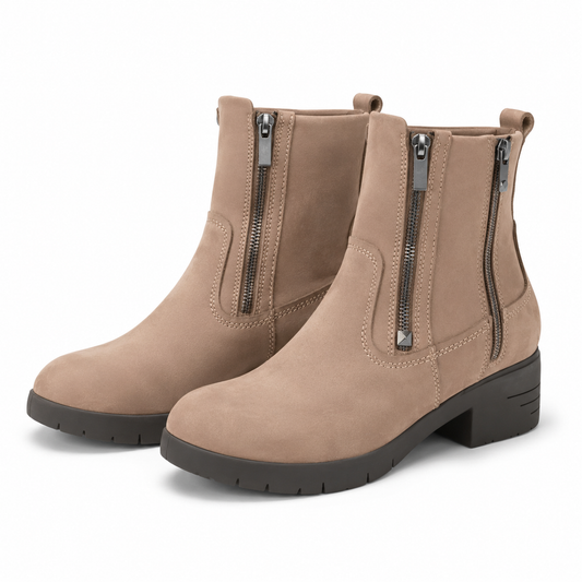 GHETE CASUAL DAMA MARCO TOZZI 25008-43 TAUPE NUBUCK