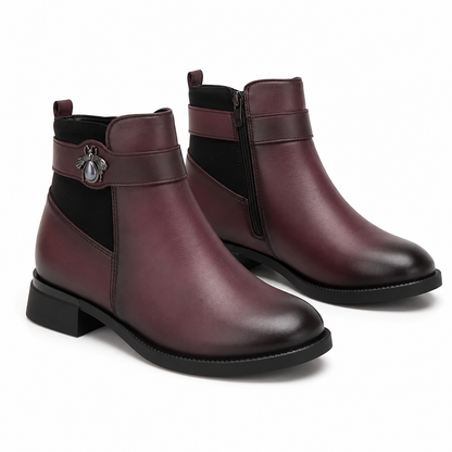 GHETE CASUAL DAMA NICOLIS 31901 BURGUNDI