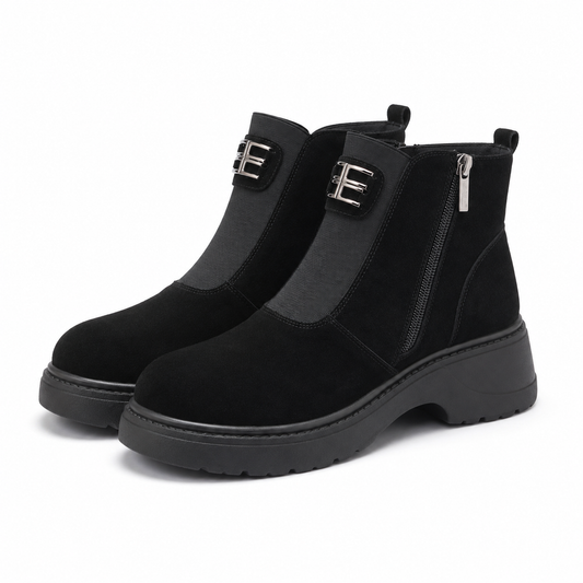 GHETE CASUAL DAMA PASS 150037A NEGRE VELUR