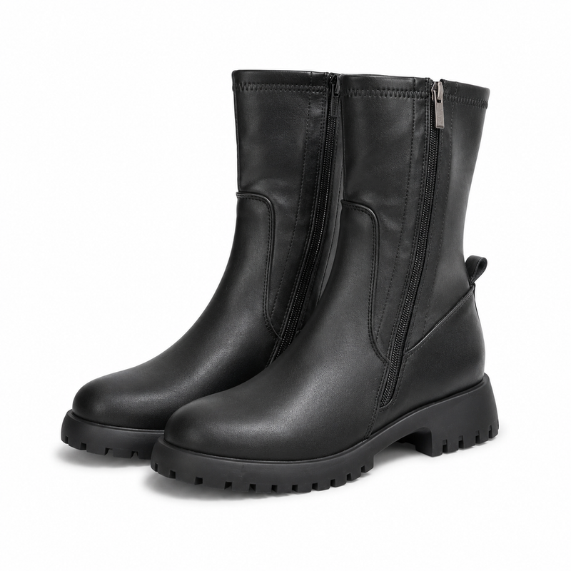 GHETE CASUAL DAMA PASS 150063B 01-Z NEGRE