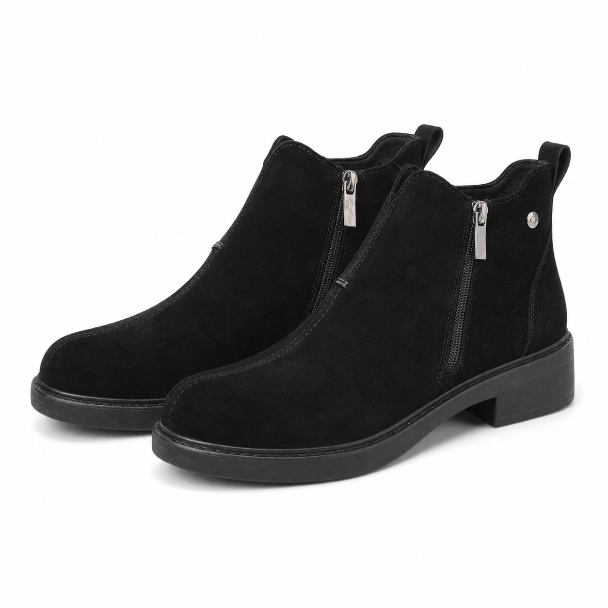 GHETE CASUAL DAMA PASS 550023A 01-I NEGRE VELUR
