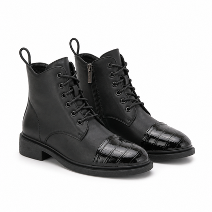 GHETE CASUAL DAMA PASS 570010C 01-N NEGRE + CROCO
