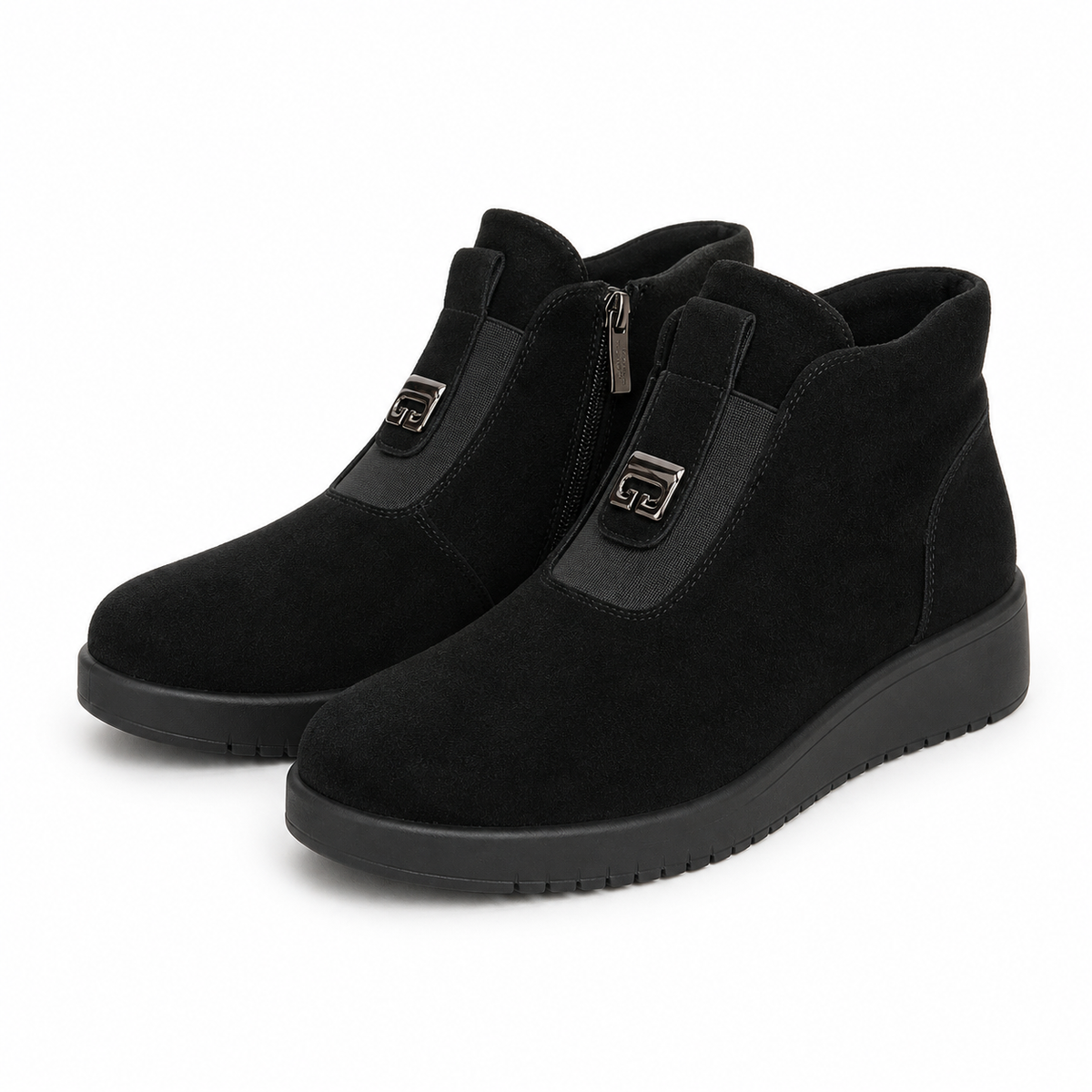 GHETE CASUAL DAMA PASS 70004A 01-I NEGRE VELUR