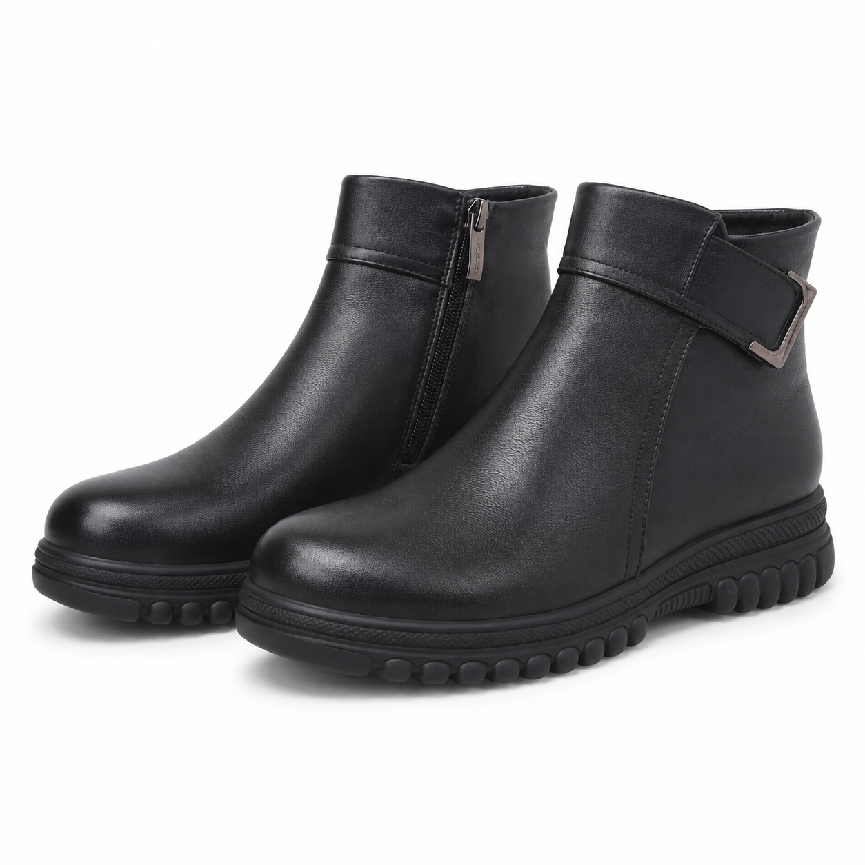 GHETE CASUAL DAMA PASS 830014 01-N NEGRE