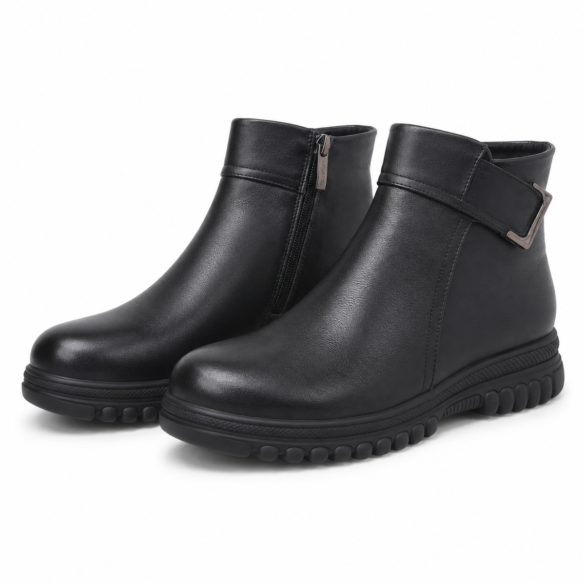 GHETE CASUAL DAMA PASS 830014 01-N NEGRE