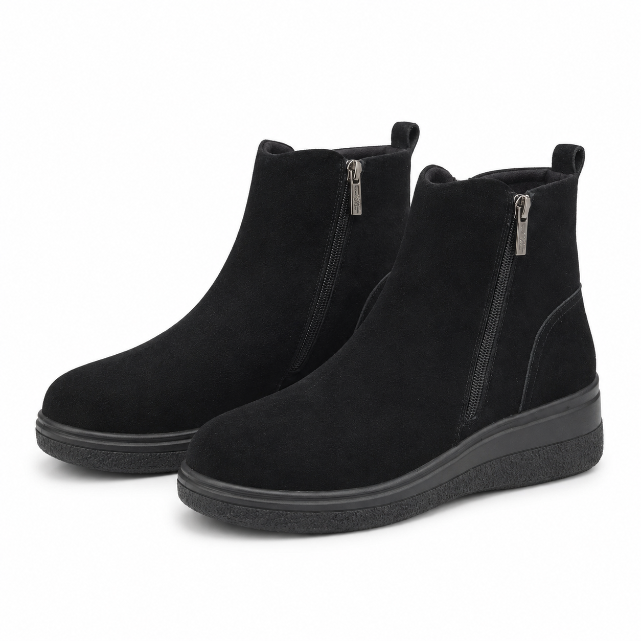 GHETE CASUAL DAMA PASS 850010B 01-I NEGRE VELUR