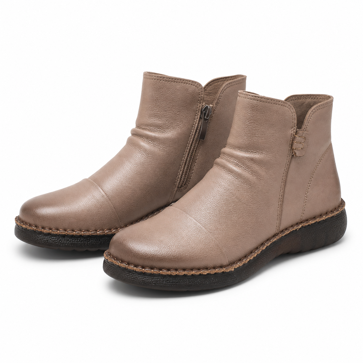 GHETE CASUAL DAMA PASS 870027C M2-N CAMEL (GREJ)