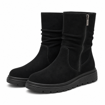 GHETE CASUAL DAMA PASS 870033B 01-I NEGRE VELUR
