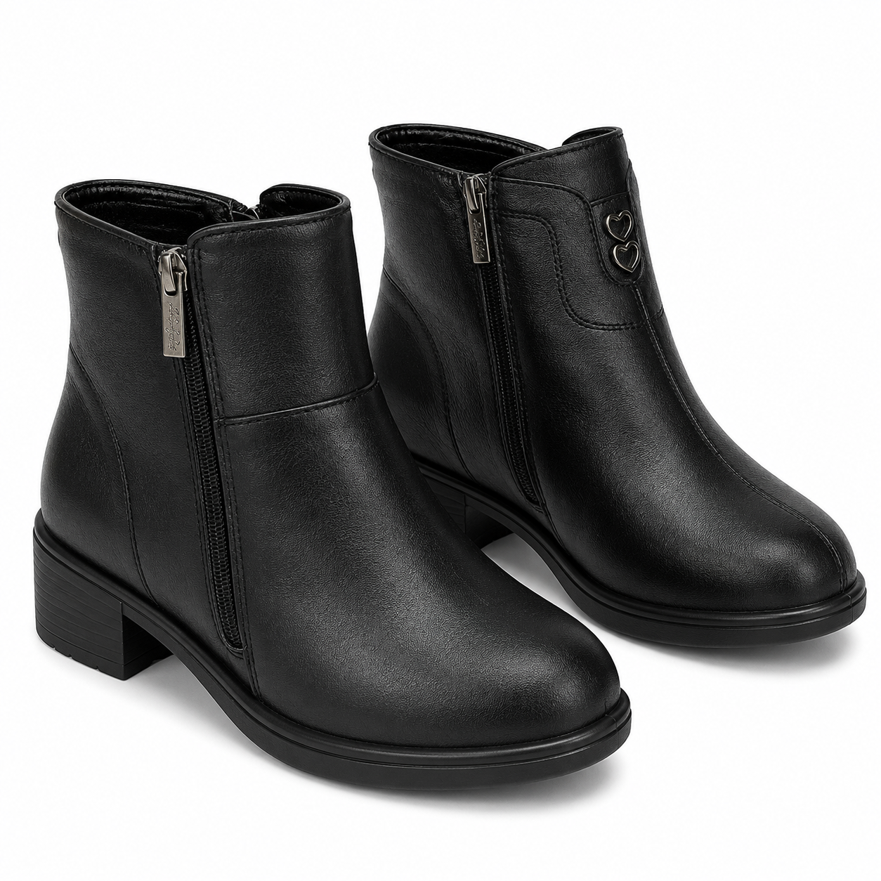 GHETE CASUAL DAMA PASS 900008 01-N NEGRE
