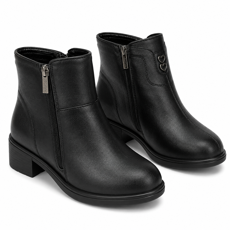 GHETE CASUAL DAMA PASS 900008 01-N NEGRE